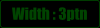 Width
